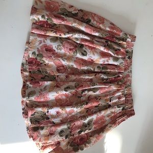 | VINTAGE BRANDY MELVILLE | floral skirt